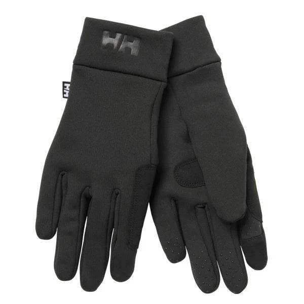 Helly Hansen unisex short sailing gloves-Black