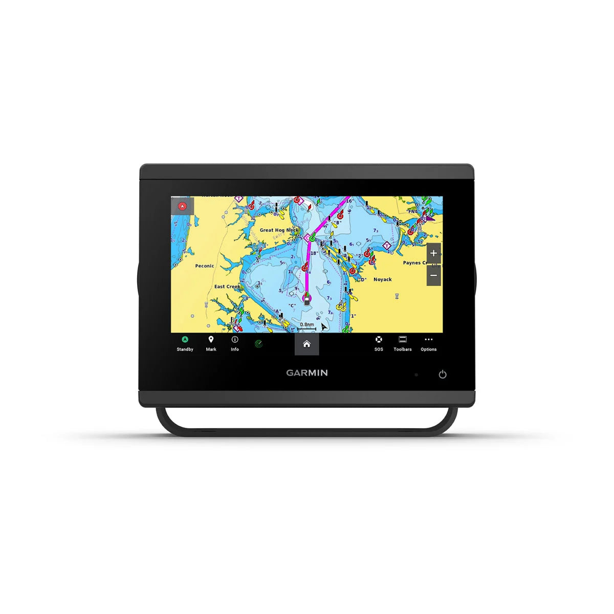 Garmin GPSmap 723xsv with SideVu, ClearVu, Traditional CHIRP Sonar and Worldwide Basemap Bundle