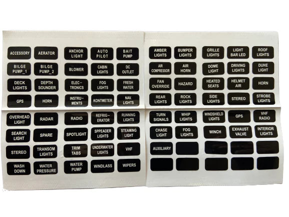 12 Way Fuse Box with Negative bus and LED indicator