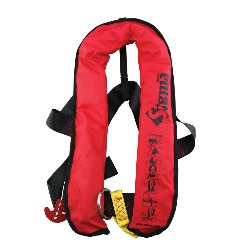 Sigma Inflatable Lifejacket 170N, ISO 12402-3 – Compass Marine