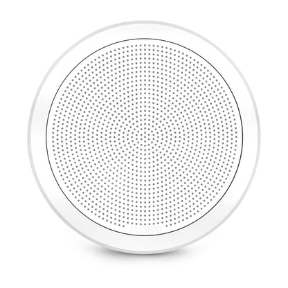 Fusion FM Series Marine Round Flush-Mount Speakers - 7.7" White
